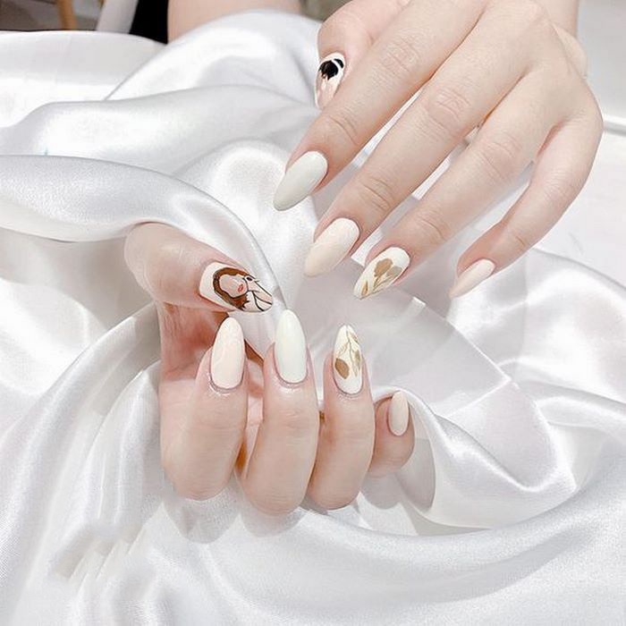 Ideas for white nail polish designs