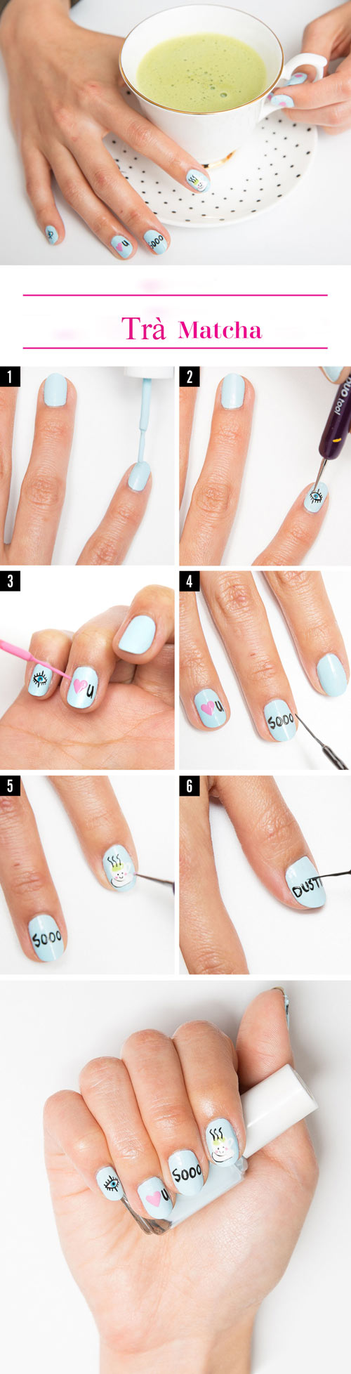 Japanese-style nail designs — design 48