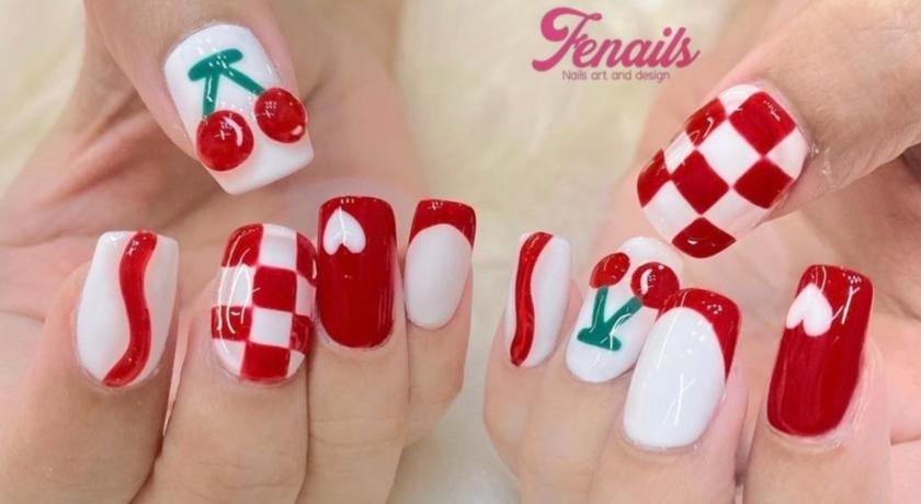 Bts-inspired nail designs for army — design 43