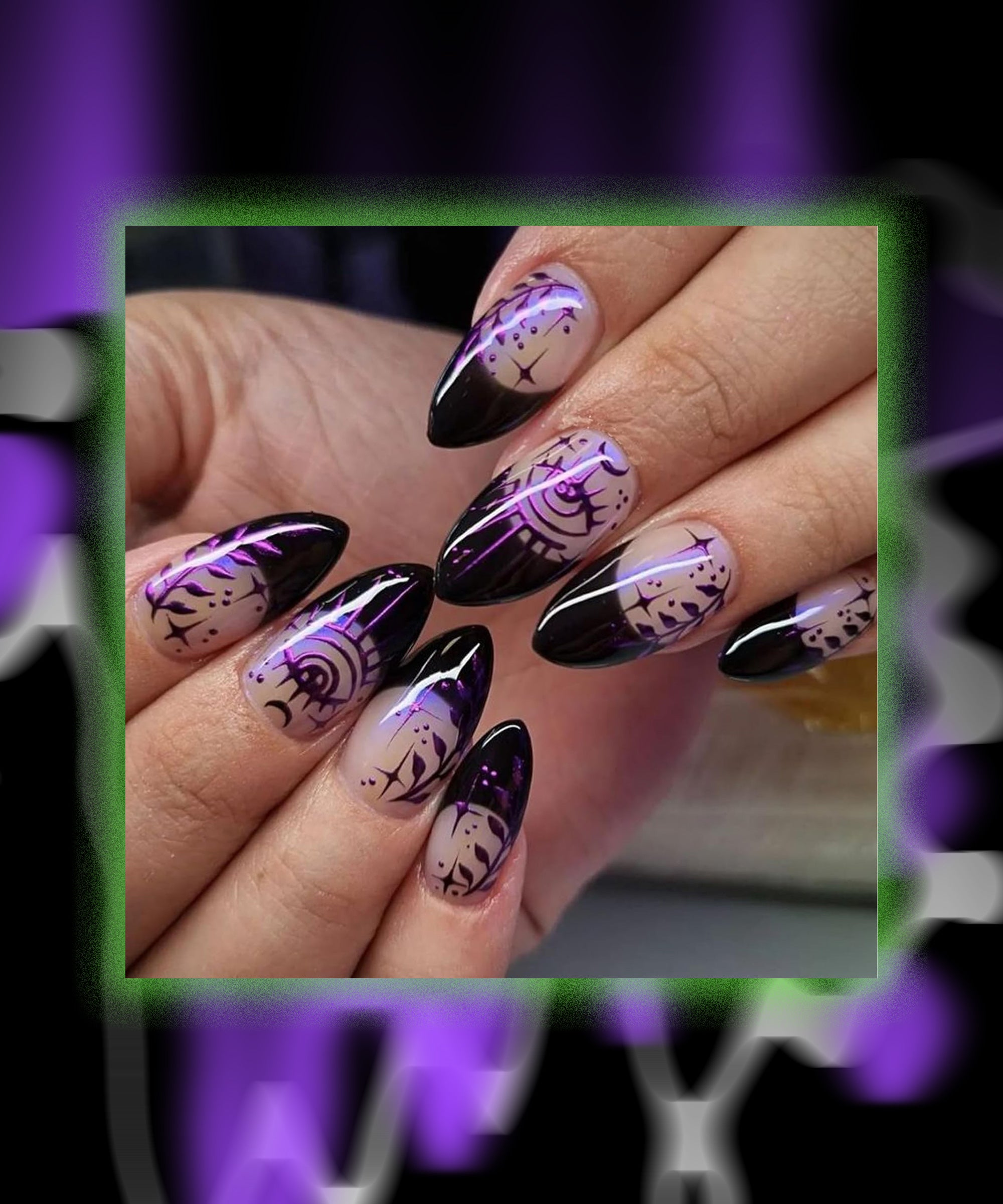 Conquer the festive season with colorful and creative Halloween nail designs, from spooky to sweet