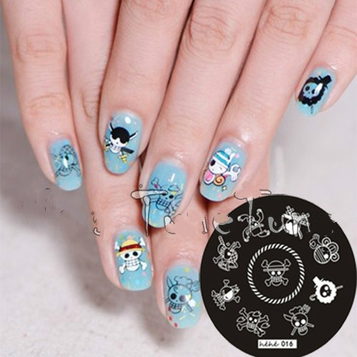 One piece anime nail designs — design 8
