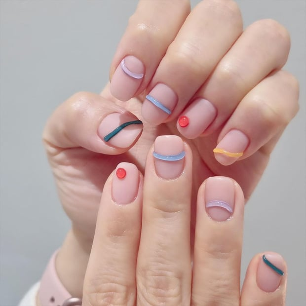 Mẫu nail 66