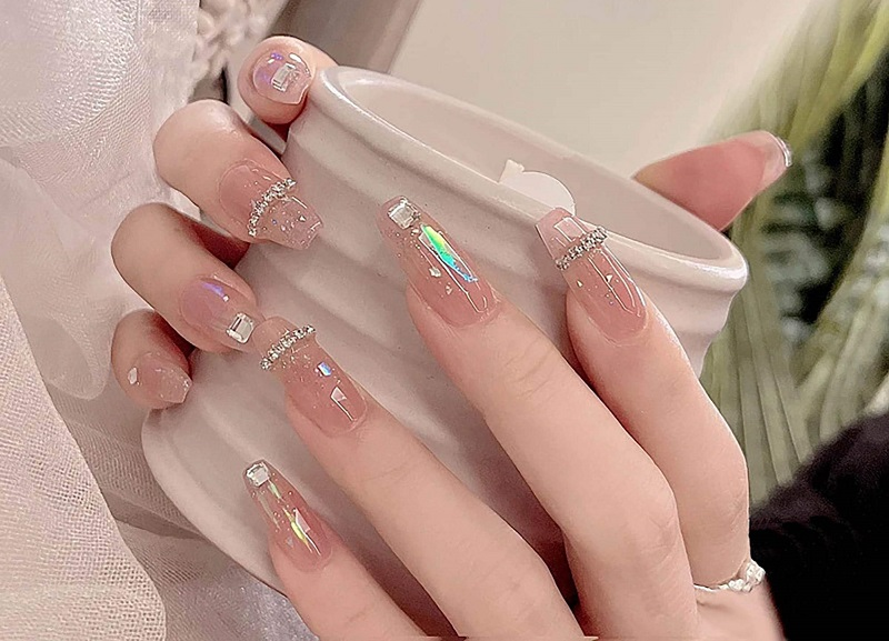 Nail bánh bèo: Sự kết hợp hài hòa giữa sắc màu và hình ảnh truyền thống