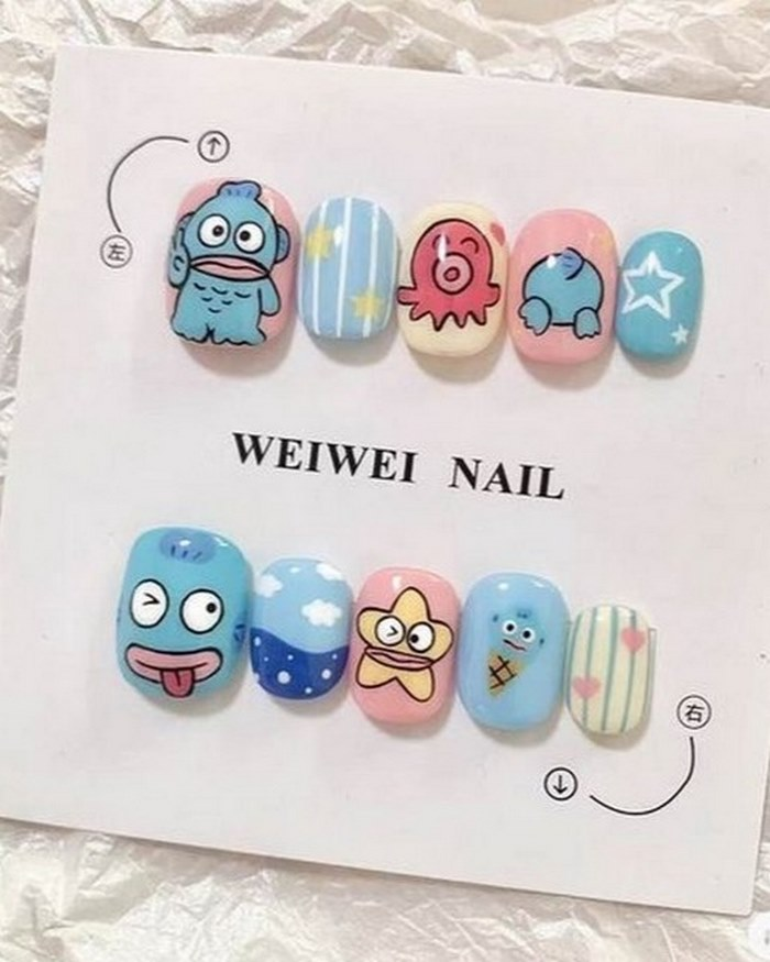 Uniqueness and carefreeness with each nail design