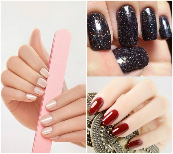 Sparkling rhinestone nail designs — design 29