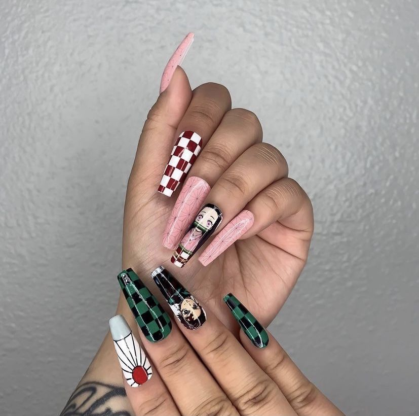 Mẫu nail 60