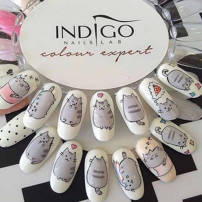 Nail designs brighten the day with freshness