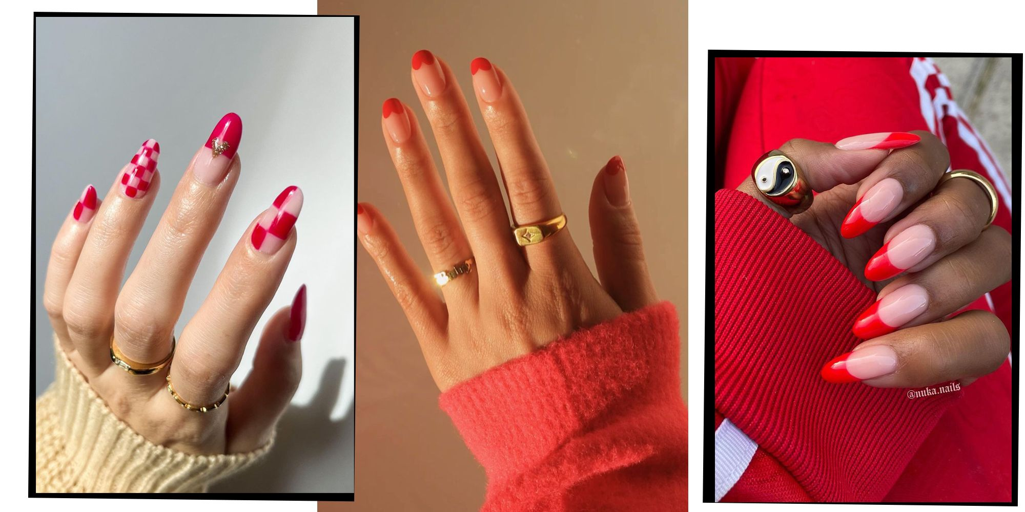Romantic valentine nail designs — design 18