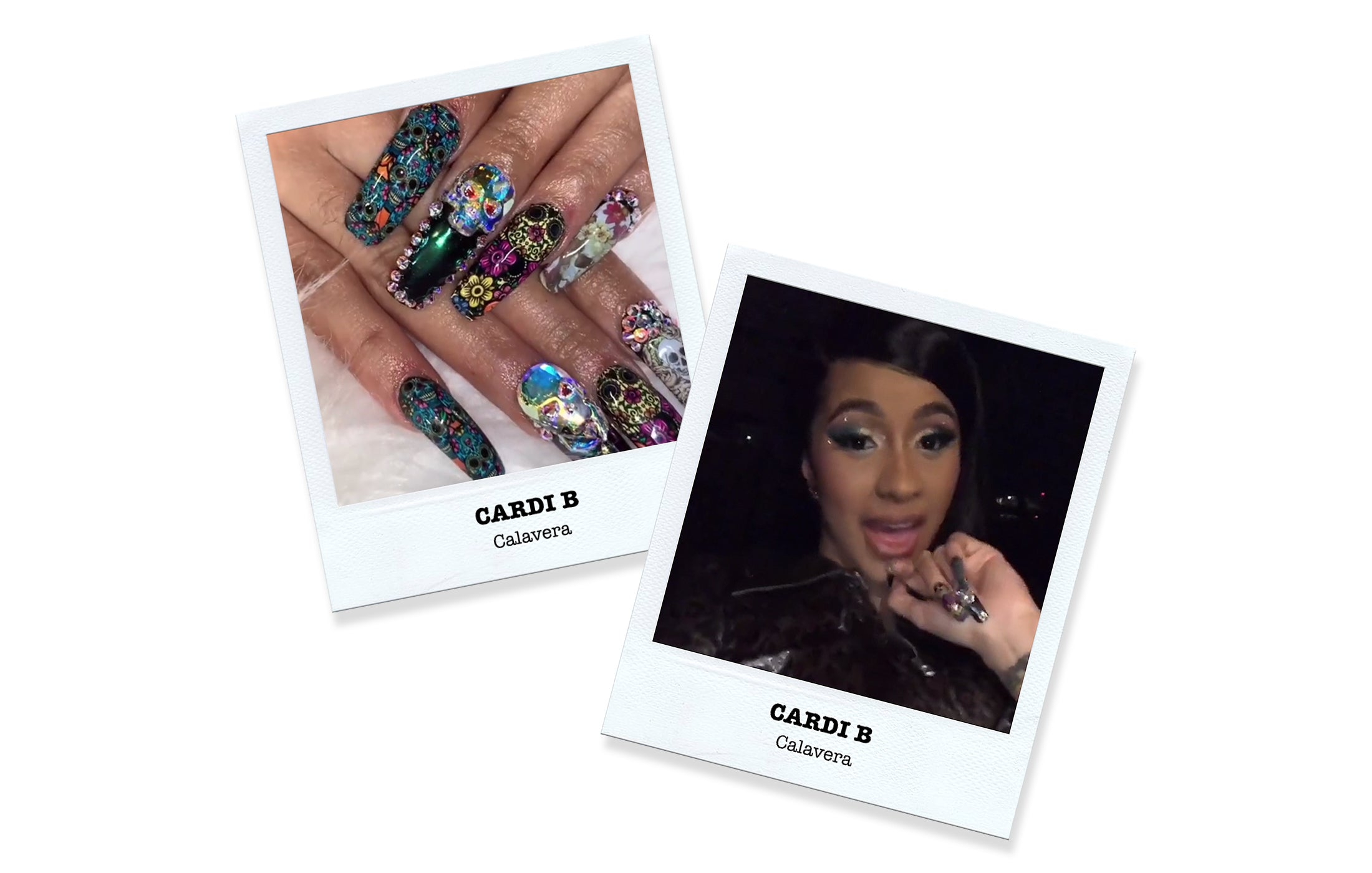 Mãn nhãn với sự phá cách của mẫu móng Cardi B – Đỉnh cao của nghệ thuật nail