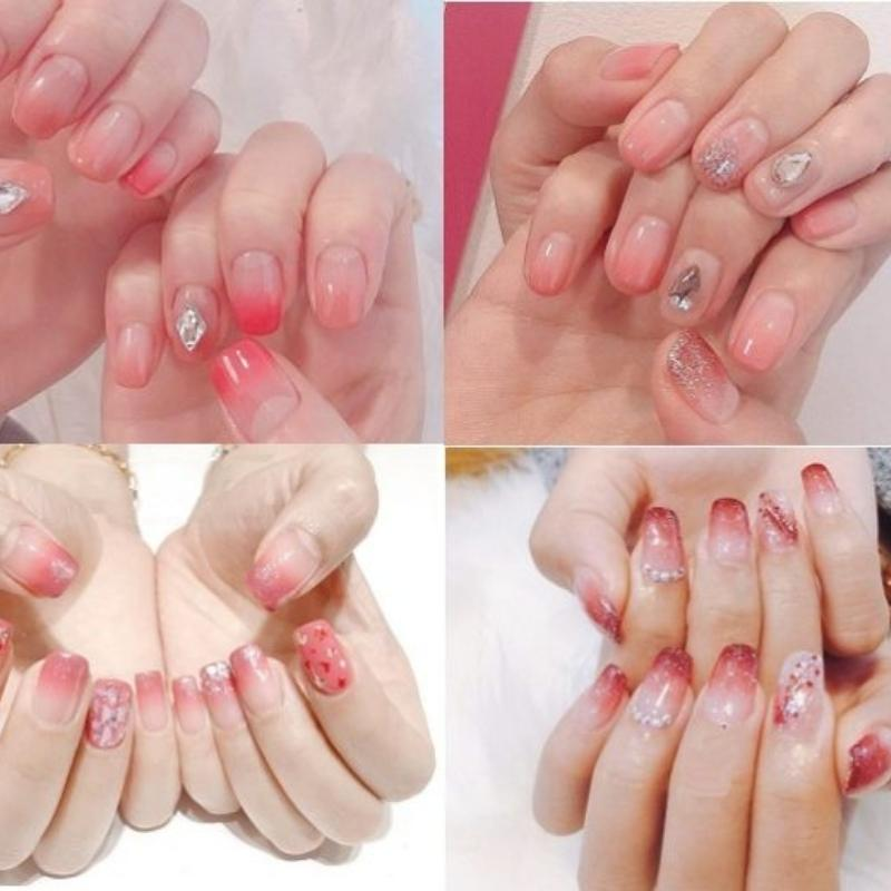 Độc đáo với nail tay bánh bèo!