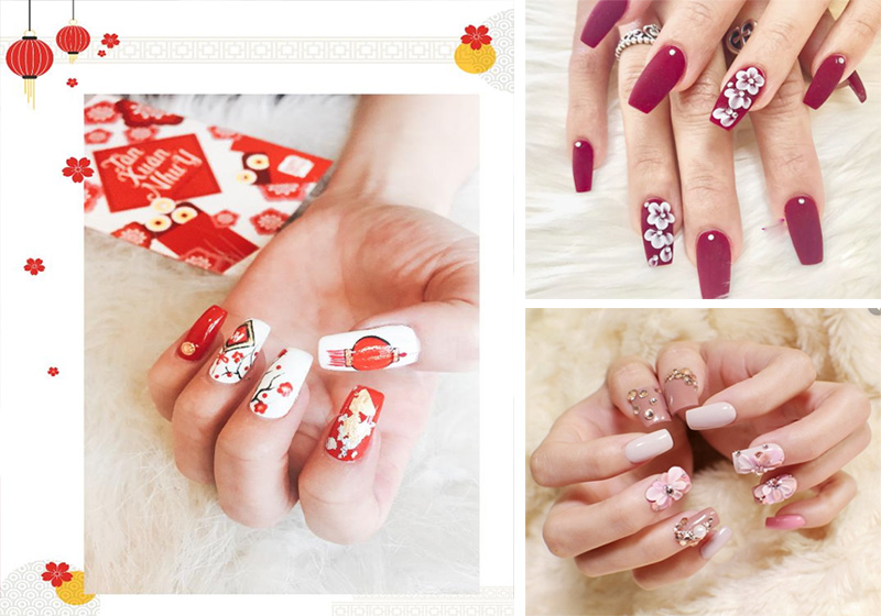 Mẫu nail 40