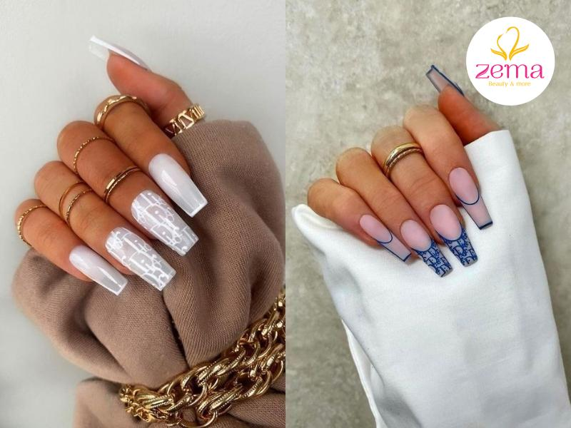 Mẫu nail 55