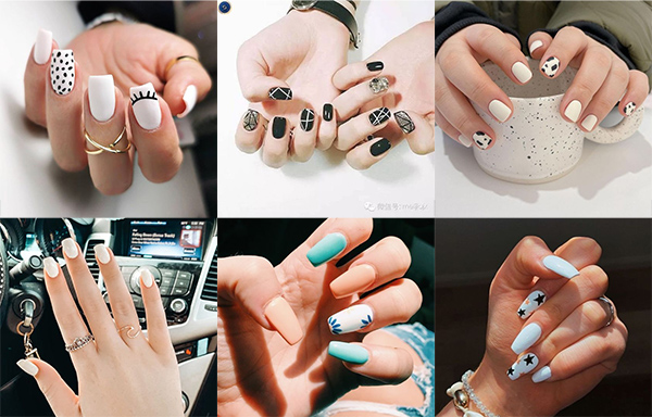 Japanese-style nail designs — design 49