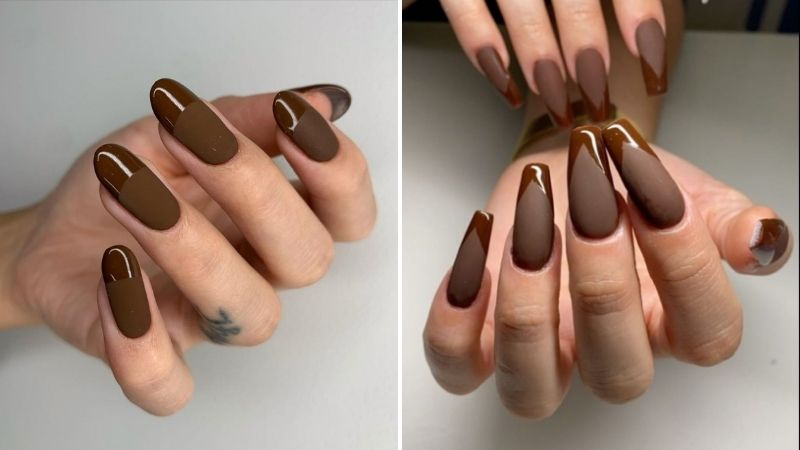 Một chút huyền bí, một chút quyến rũ – những mẫu nail kem chảy khiến bạn không thể rời mắt