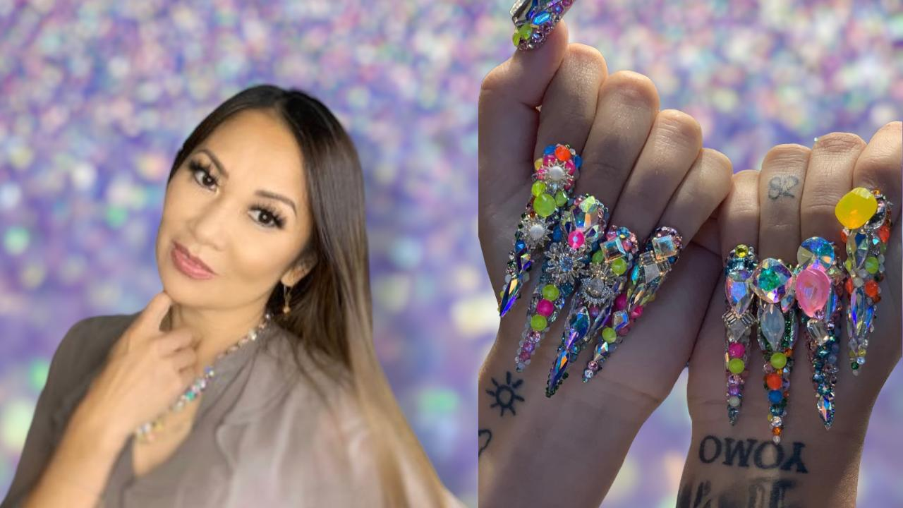Không gì có thể so sánh với vẻ đẹp kiêu sa của mẫu nail Cardi B