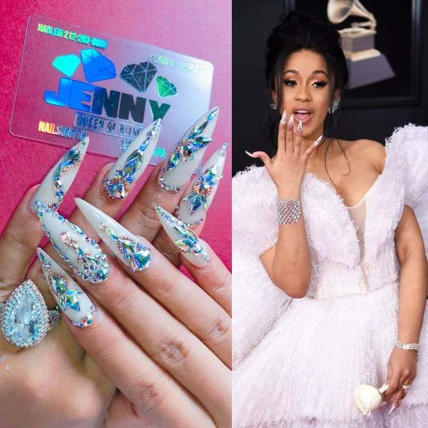 Mẫu nail 40
