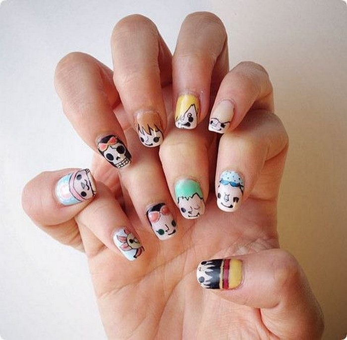 Beautiful nail design, creating a unique highlight for your personality style