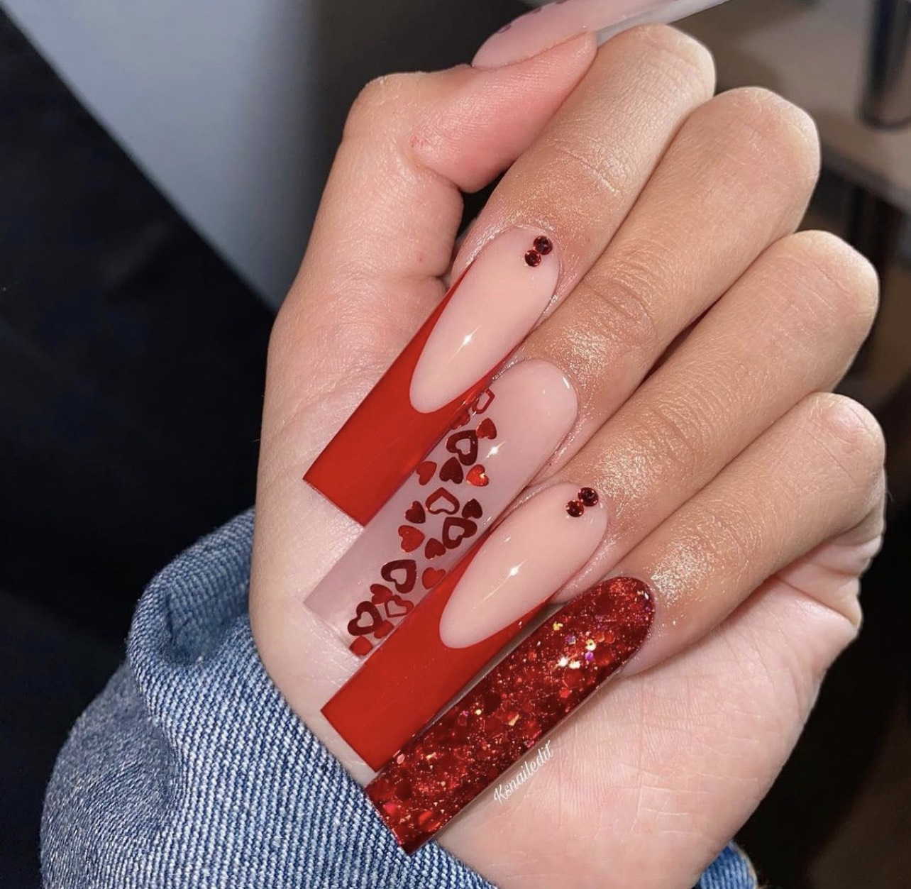 Let beautiful Valentine's nails make this day more special than ever