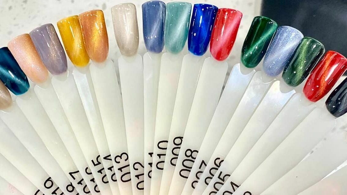 Bts-inspired nail designs for army — design 25
