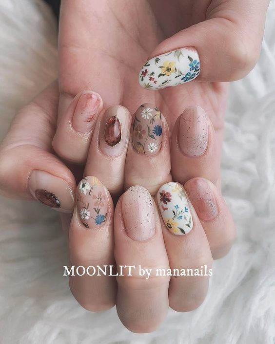 Japanese-style nail designs — design 40