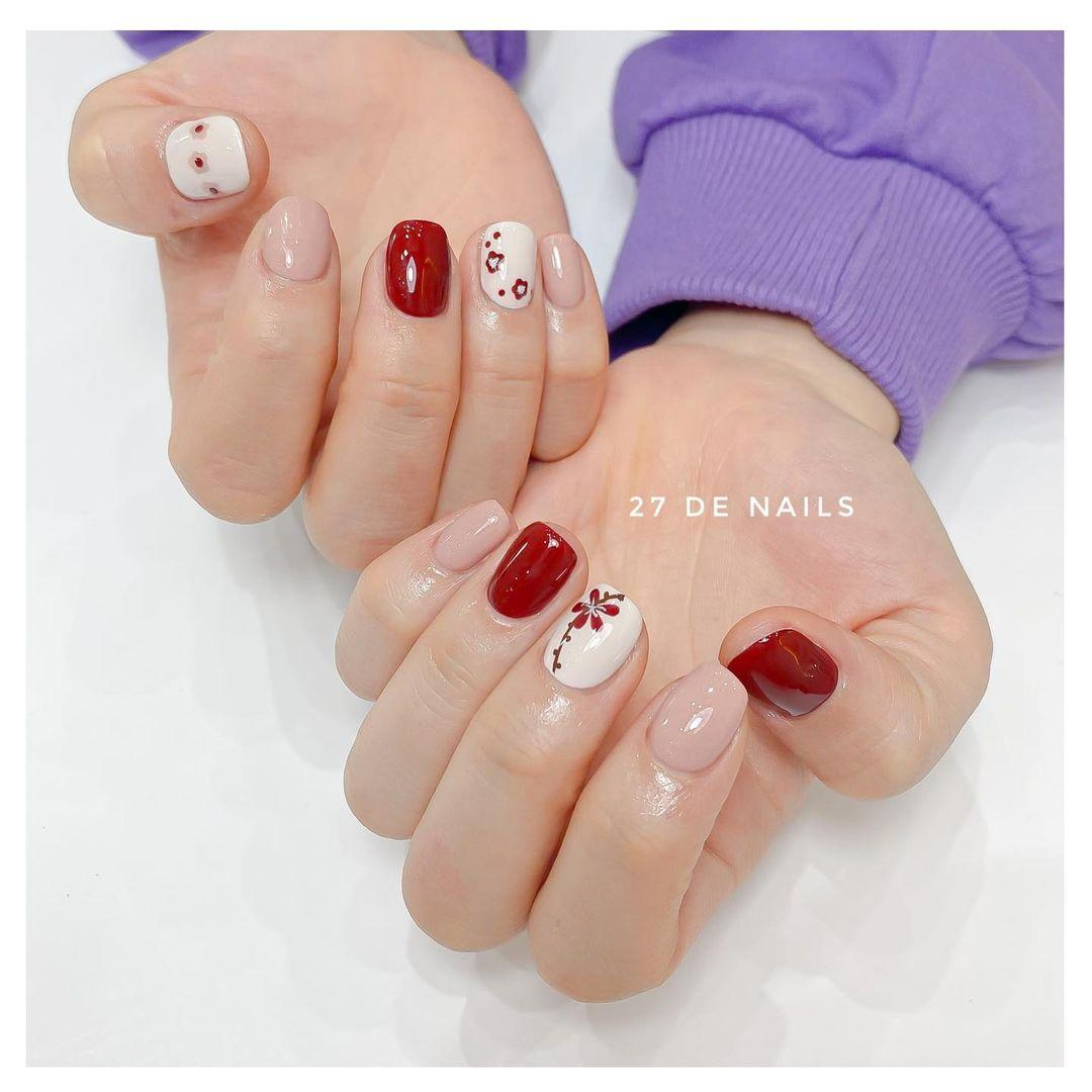 Mẫu nail 40