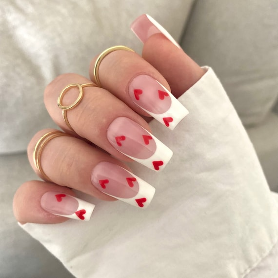 Show your love and care with meaningful Valentine's nail designs
