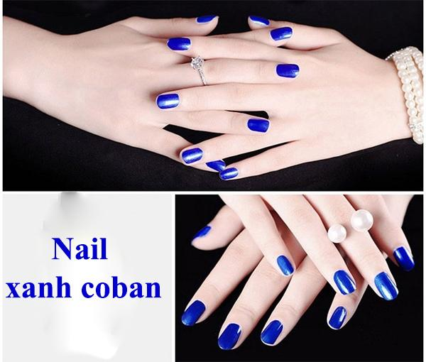 Teal nail designs — design 18