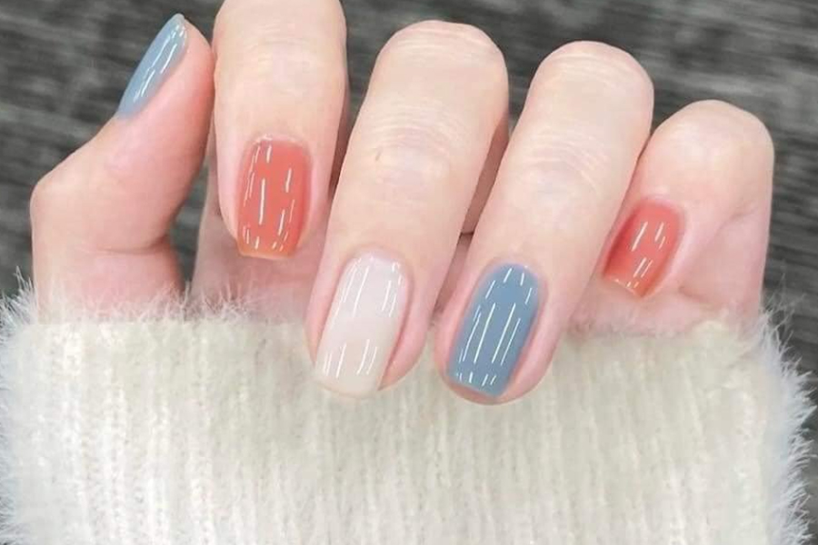 Mẫu nail 77