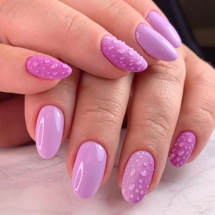 Xu hướng vẽ nail giọt nước ngày càng được ứng dụng rộng rãi, đặc biệt là ở giới trẻ