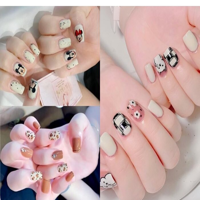 Nail designs with extremely cute patterns