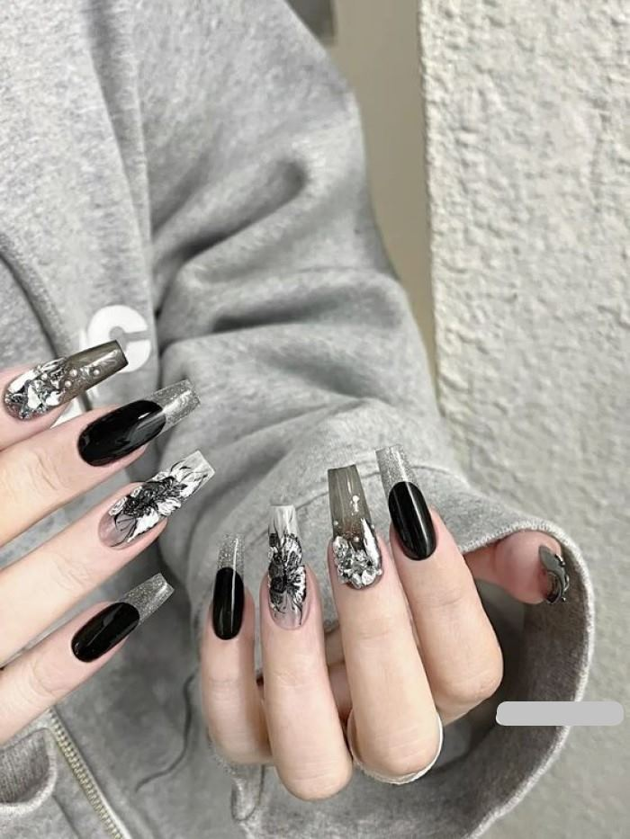 Top impressively beautiful black nails