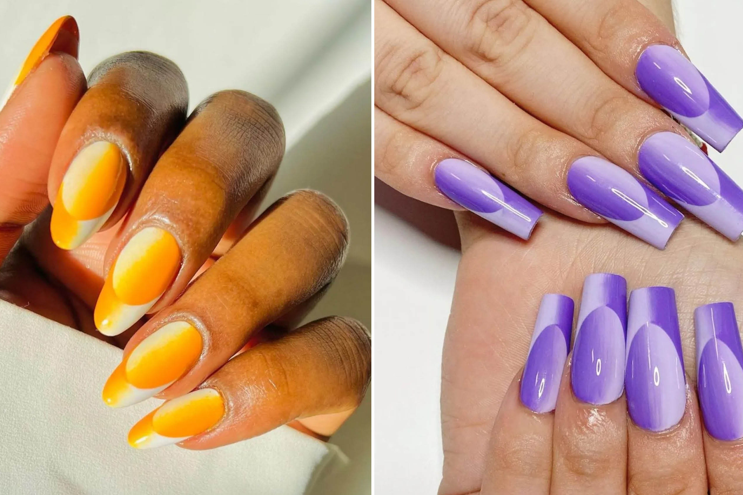 Immerse yourself in a dreamy atmosphere with delicate, gentle but no less attractive ombre nail designs