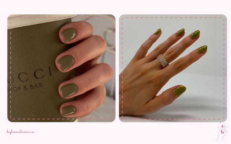 Luxury gucci-inspired nail designs — design 41