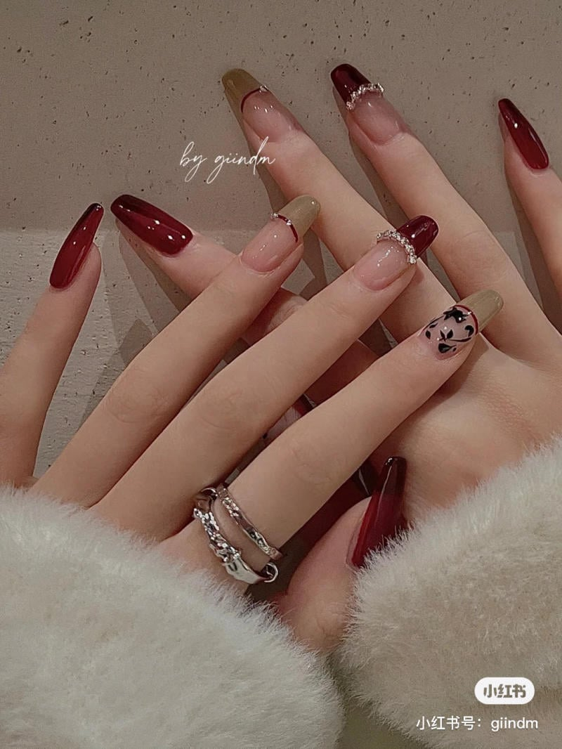 Mẫu nail 55