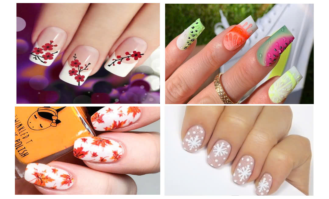 Weather nail designs