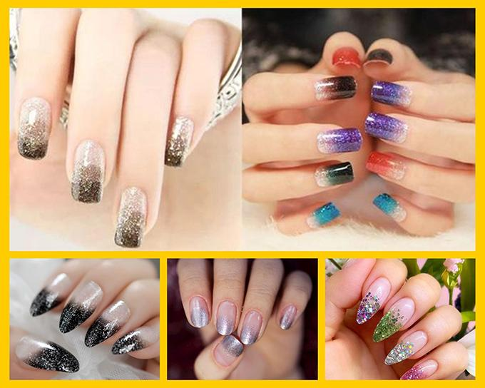 Enter the wonderful color world of ombre nails, where you can freely express your personality and preferences