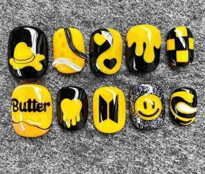 Character nail designs are a symbol of fun and mischief