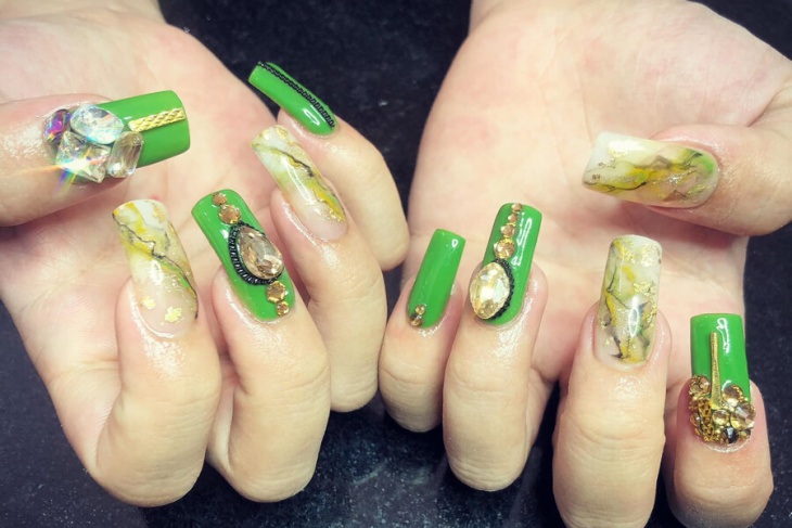 Japanese-style nail designs — design 15