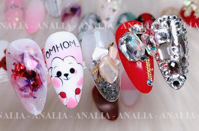 Japanese-style nail designs — design 8