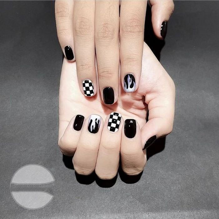 Unique checkered pattern