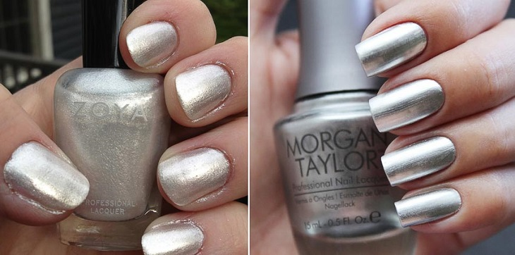Sparkling and attractive with this silver nail design! โจ๐
#SilverNail