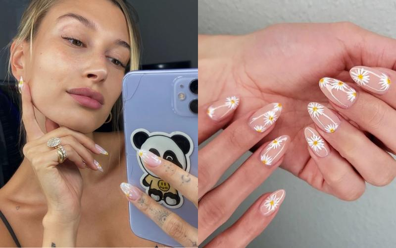Đắm chìm trong sự sang trọng và cá tính với nail Hailey Bieber, là điểm nhấn không thể thiếu cho phong cách của bạn