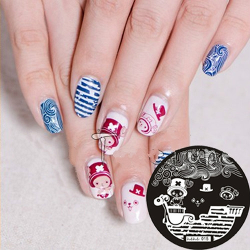 One piece anime nail designs — design 23