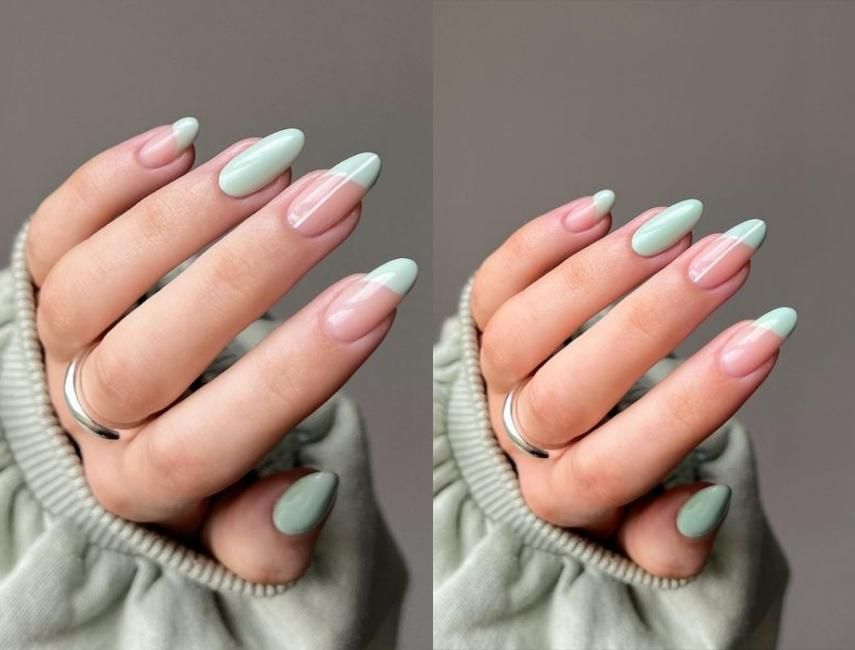 Teal nail designs — design 22