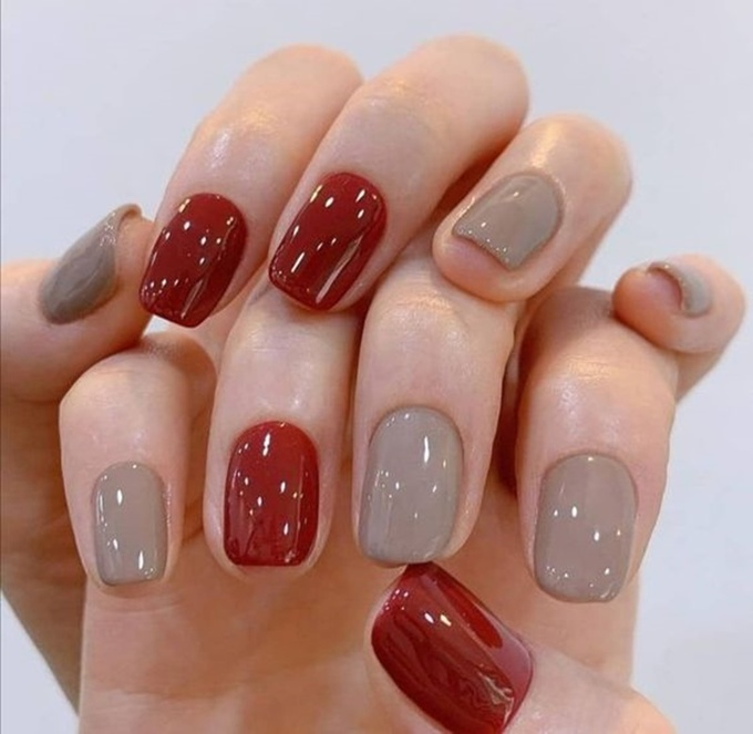 Nail 2 màu – Sự sáng tạo không giới hạn cho đôi tay của bạn