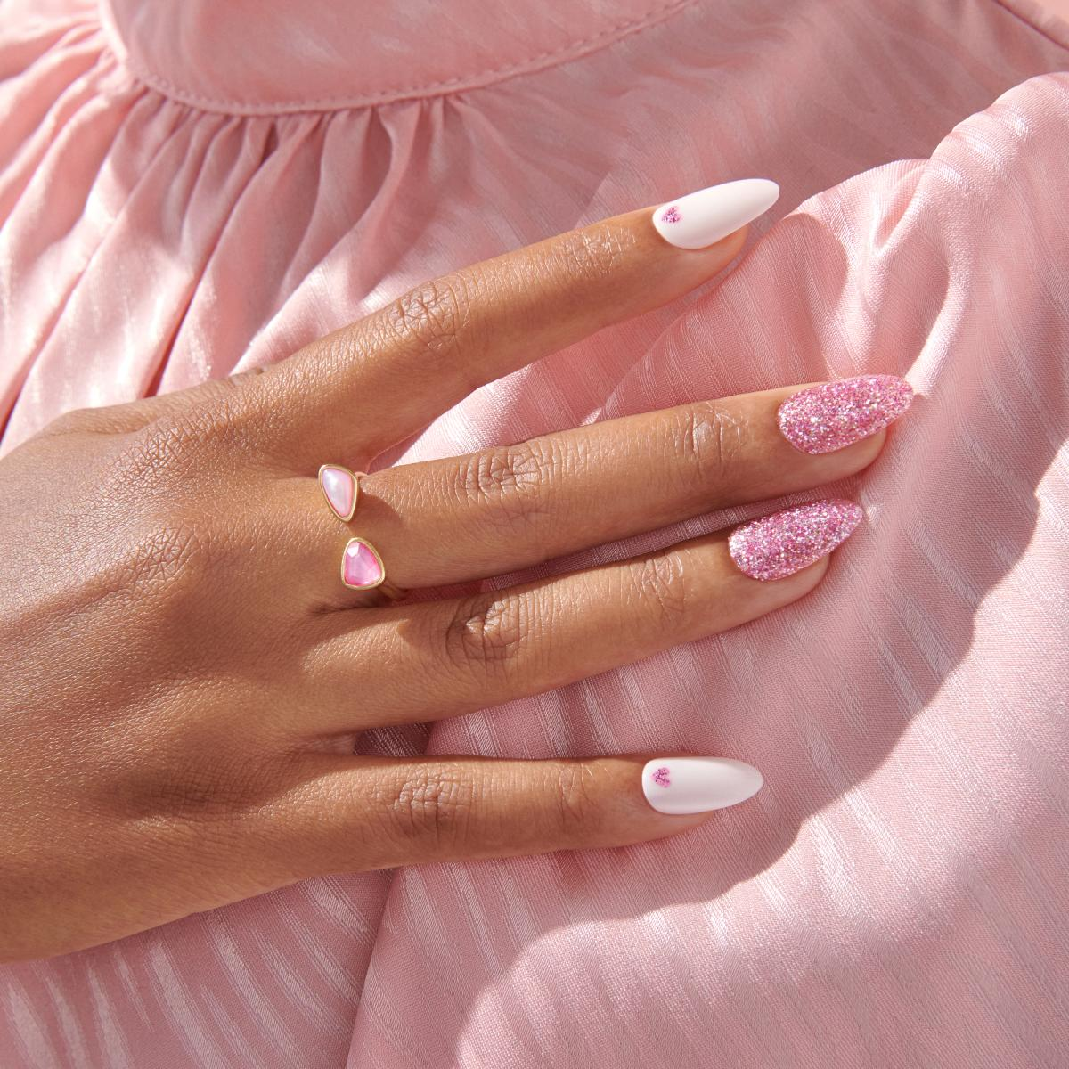Delicate Valentine nail designs are the perfect highlight for any date this holiday