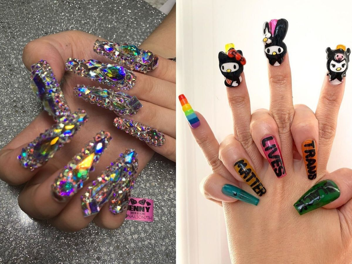 Mẫu nail 21