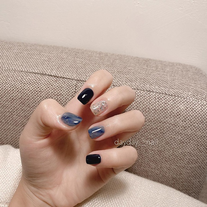 Teal nail designs — design 20