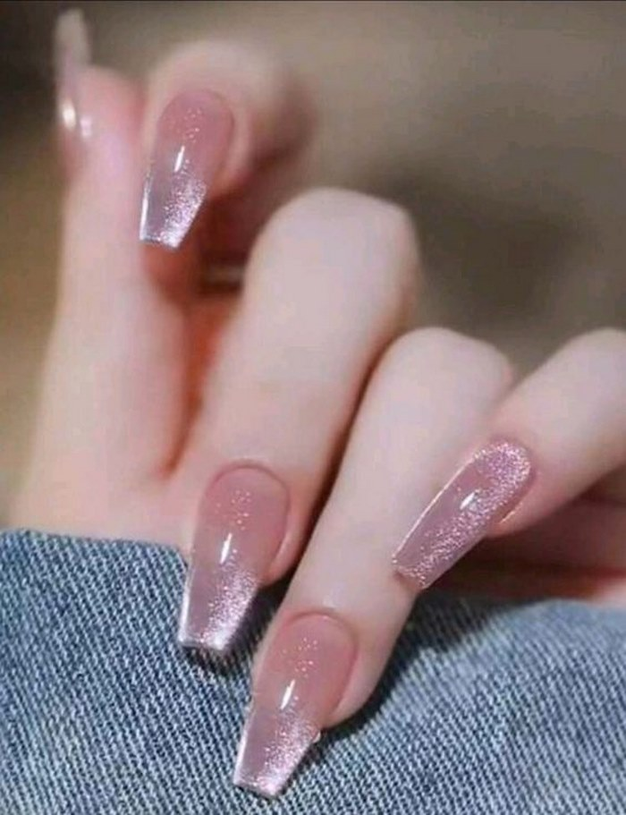 Special 2024 sparkling nail design
