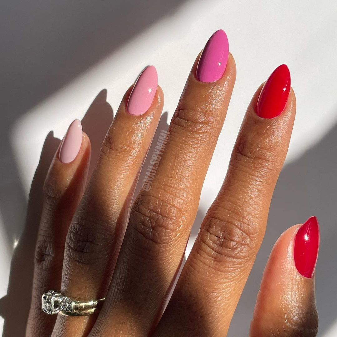 Confidently step into Valentine's Day with beautiful Valentine nail designs, creating a unique and attractive style